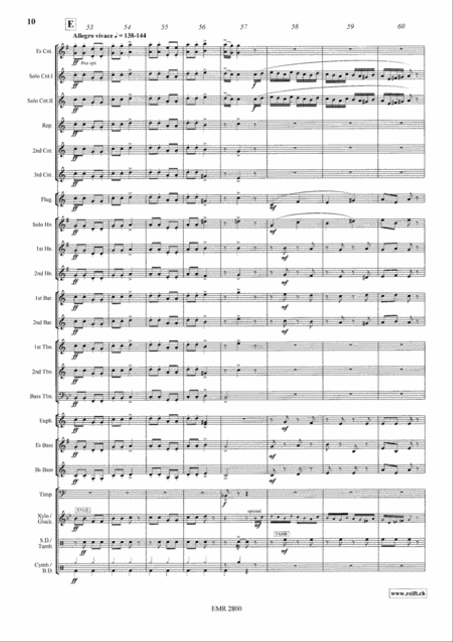 Gipsy Fantasy Gipsy Fantasy Brass Band scores gallery preview page 11