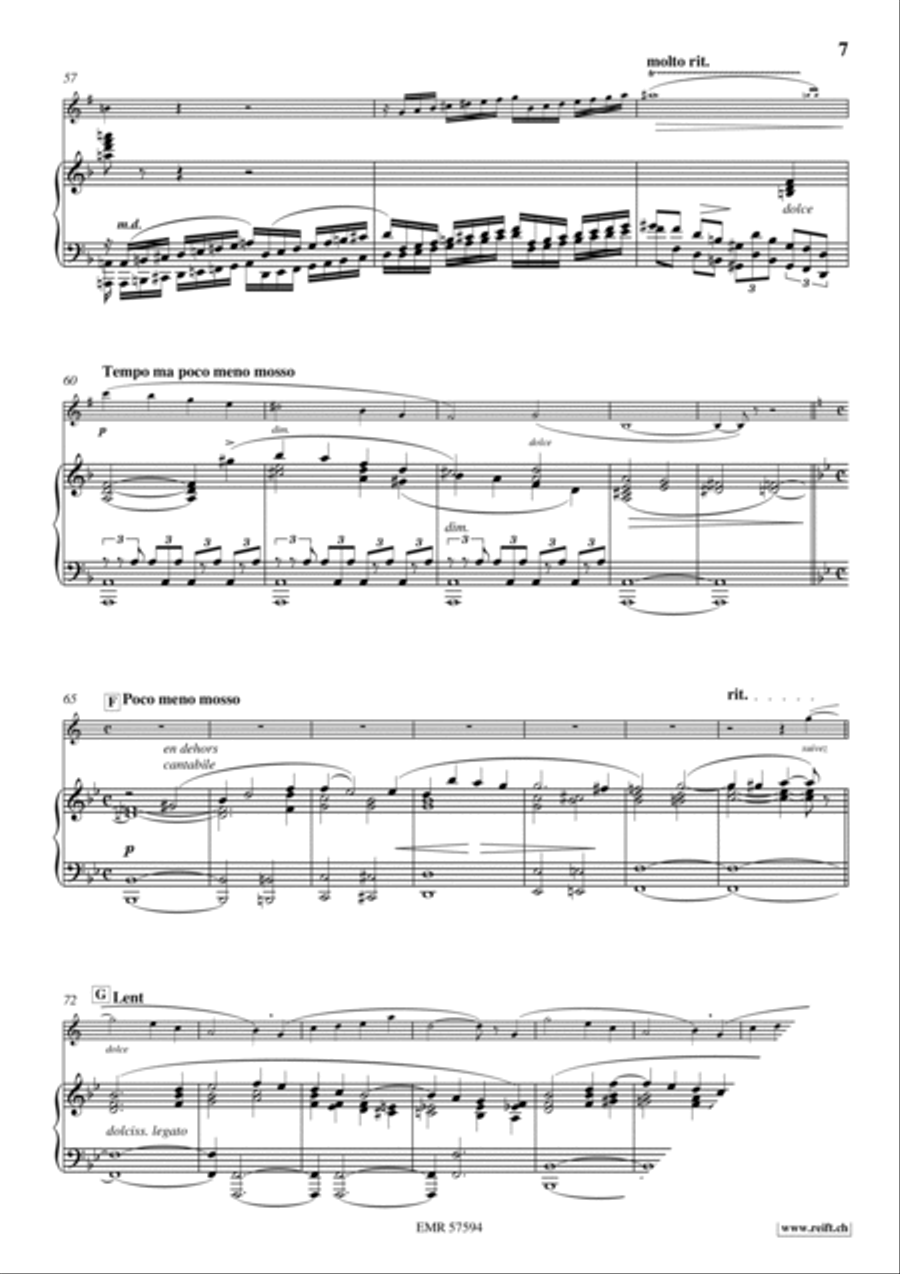 1. Solo de Concours Clarinet Solo scores gallery preview page 8