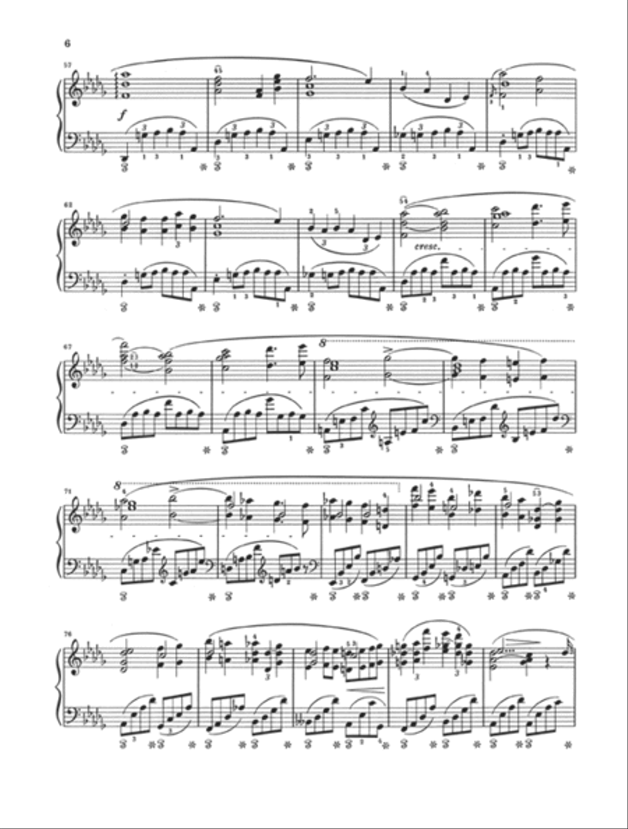 Piano Sonata B Flat minor Op. 35 Piano Solo scores gallery preview page 4
