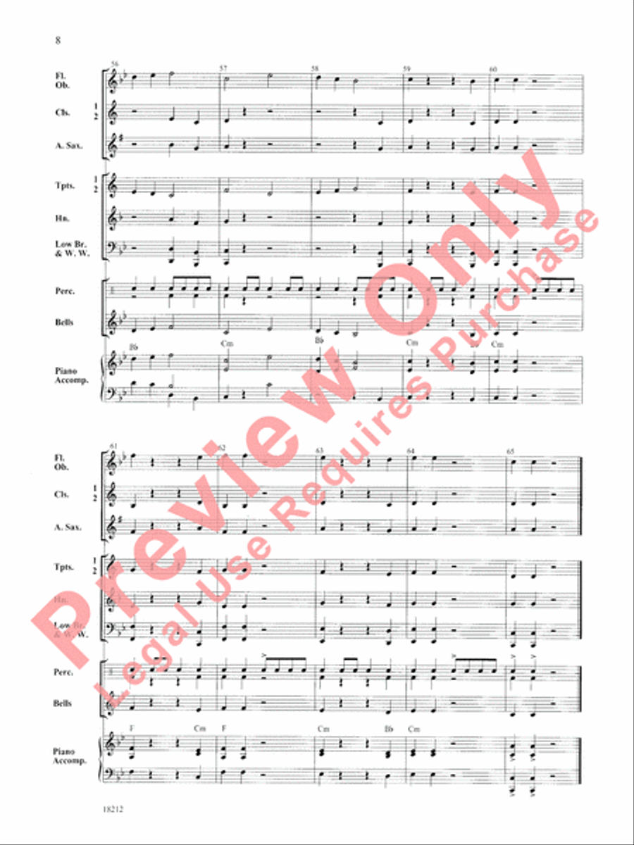 Centurion Centurion Concert Band scores gallery preview page 9