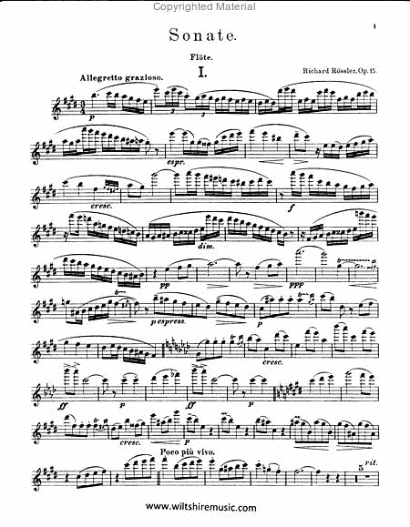 Sonate, Opus 15