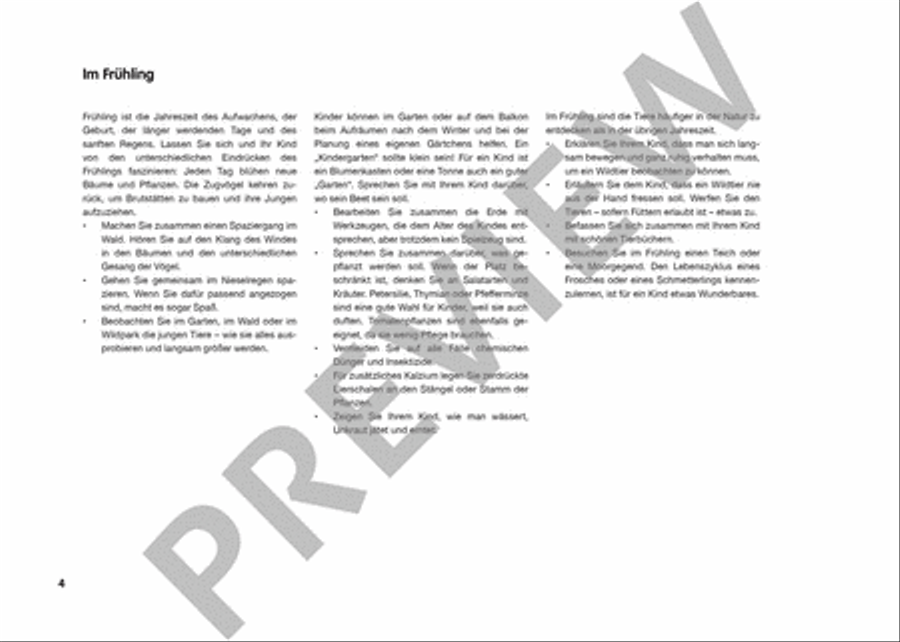 Musikgarten 2 - Frühling/Sommer - Liederheft mit CD Vol. 1 CD scores gallery preview page 3