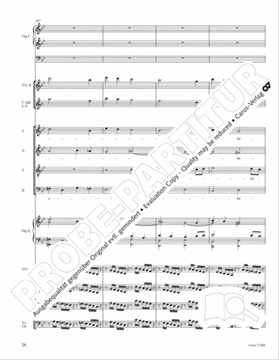 Messe a quatre voix 4-Part scores gallery preview page 37