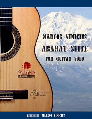 Book cover for ARARAT SUITE - MARCOS VINICIUS - FOR GUITAR SOLO