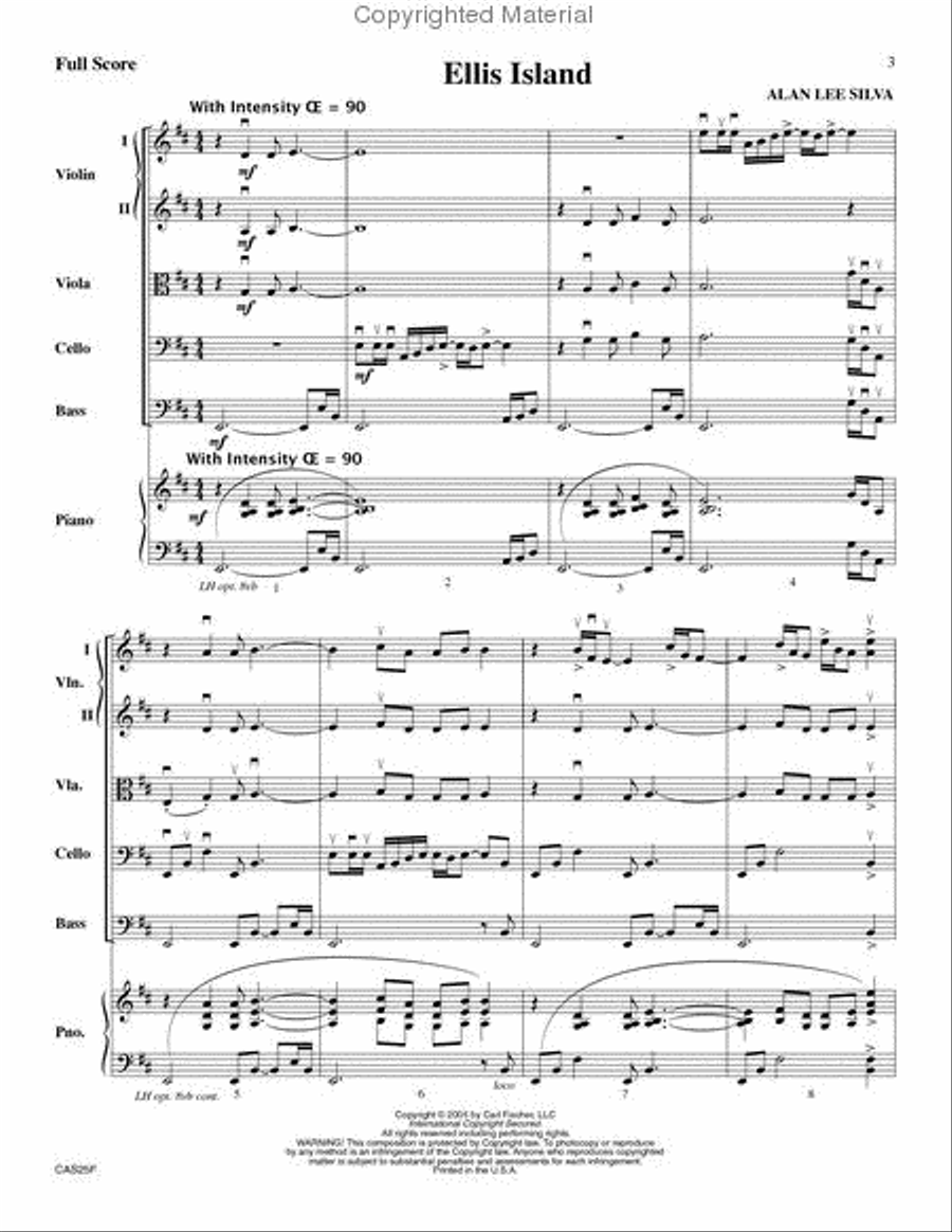 Ellis Island String Orchestra scores gallery preview page 2