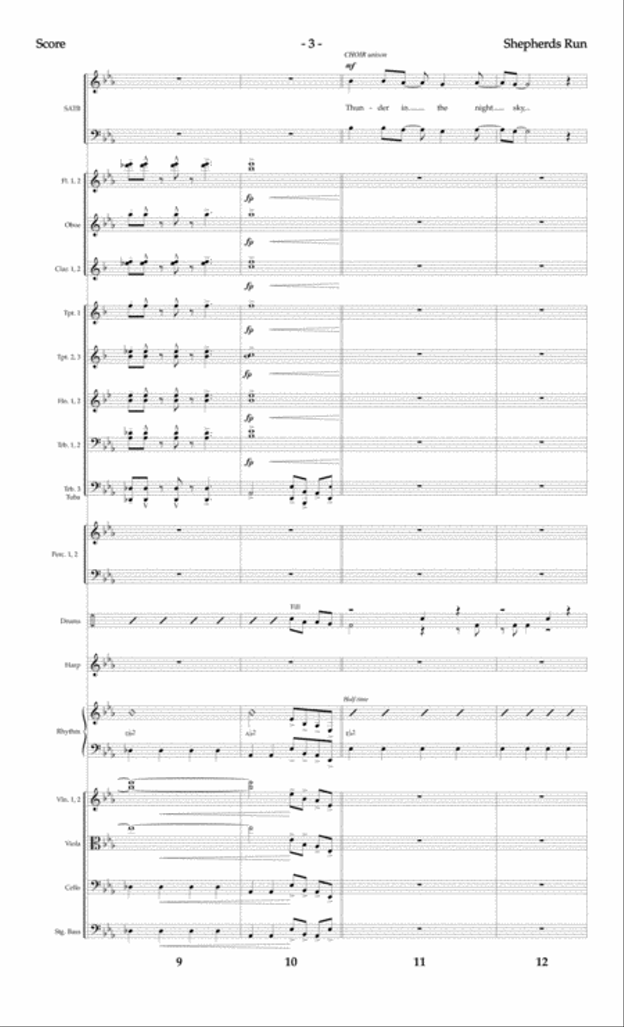 Behold, a Savior! - CD with Printable Parts Choir scores gallery preview page 17
