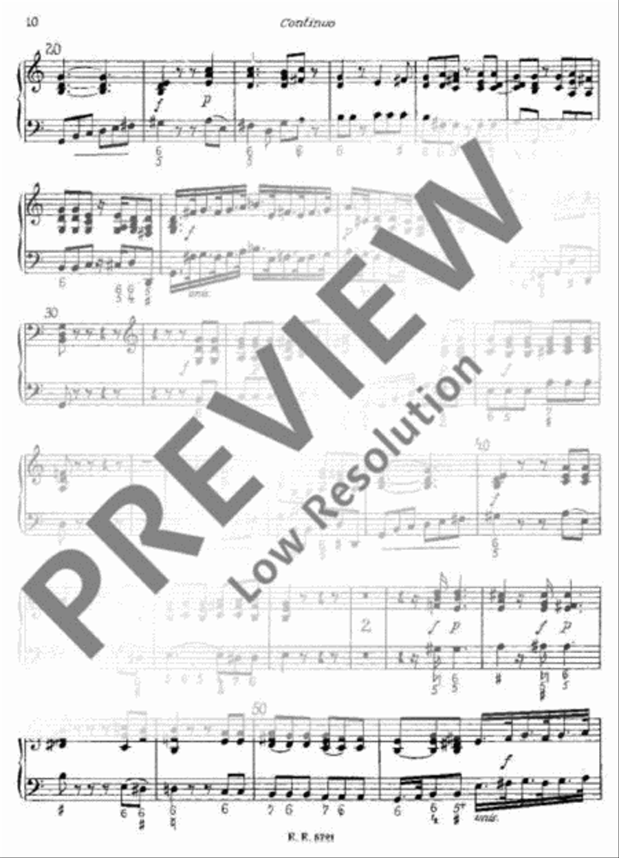 Concerto A minor Piano and Keyboard scores gallery preview page 11