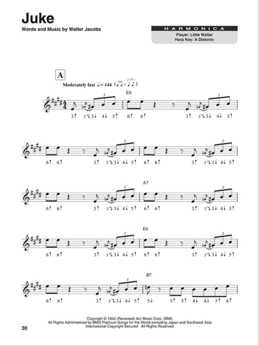 Chicago Blues Chicago Blues Harmonica scores gallery preview page 9