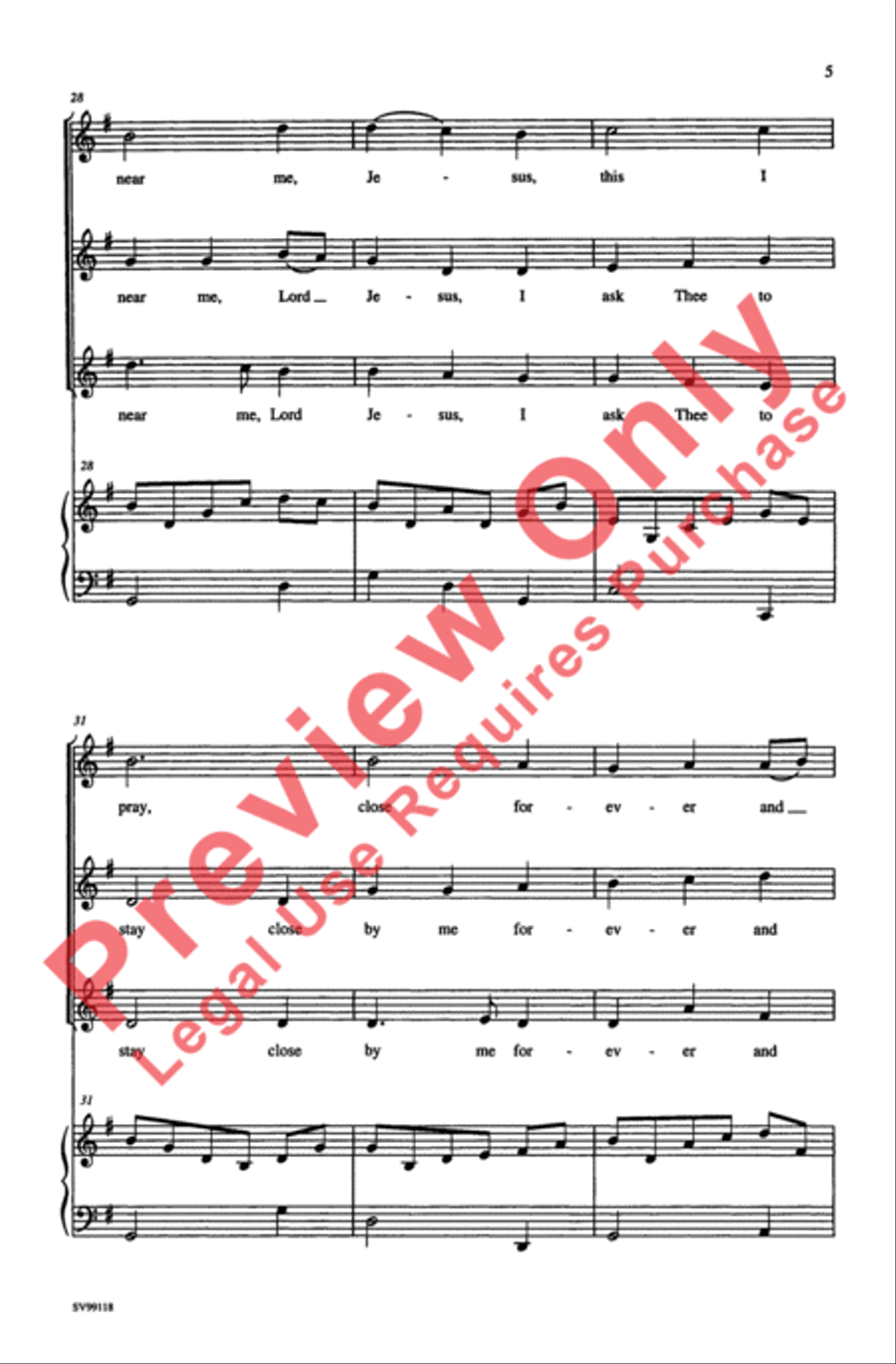 Away in a Manger 2-Part scores gallery preview page 5