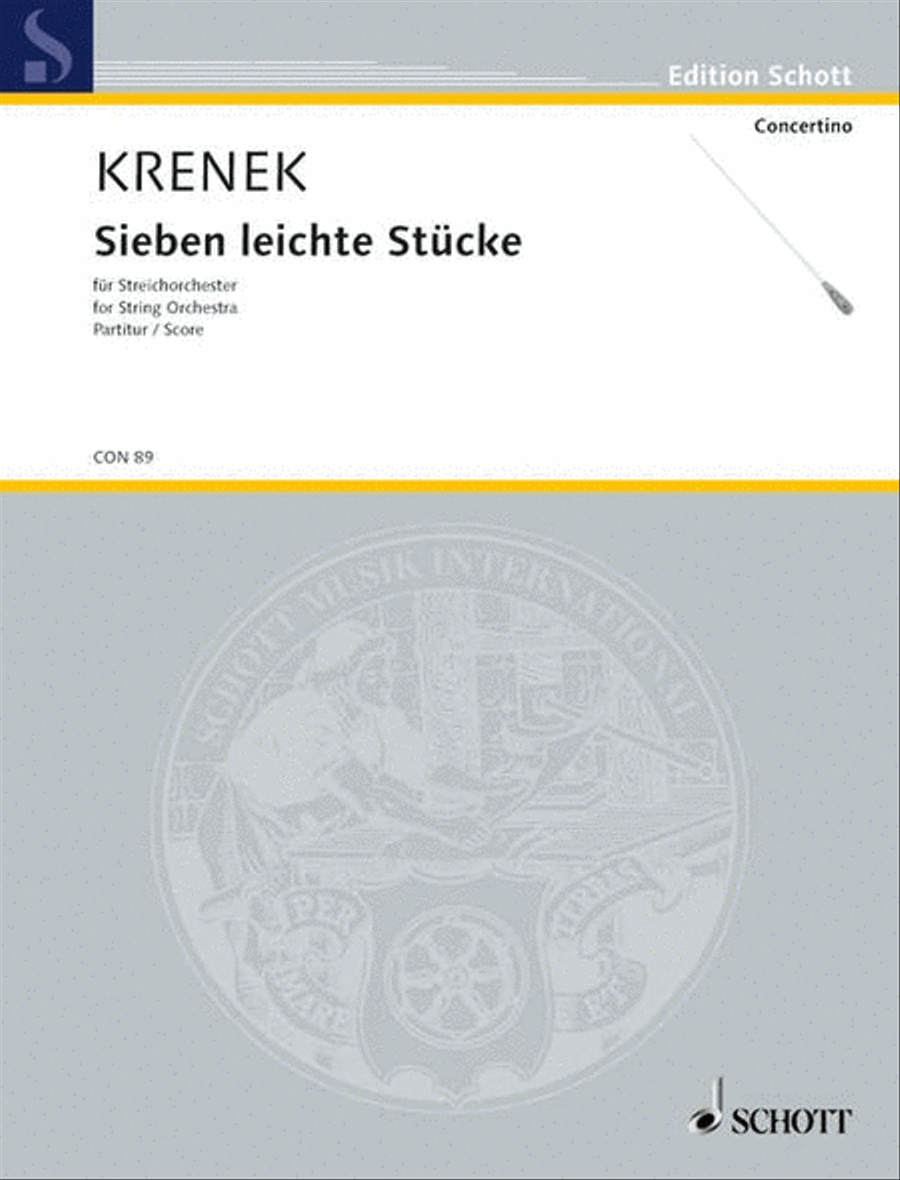 Sieben leichte Stücke String Orchestra scores gallery preview page 1