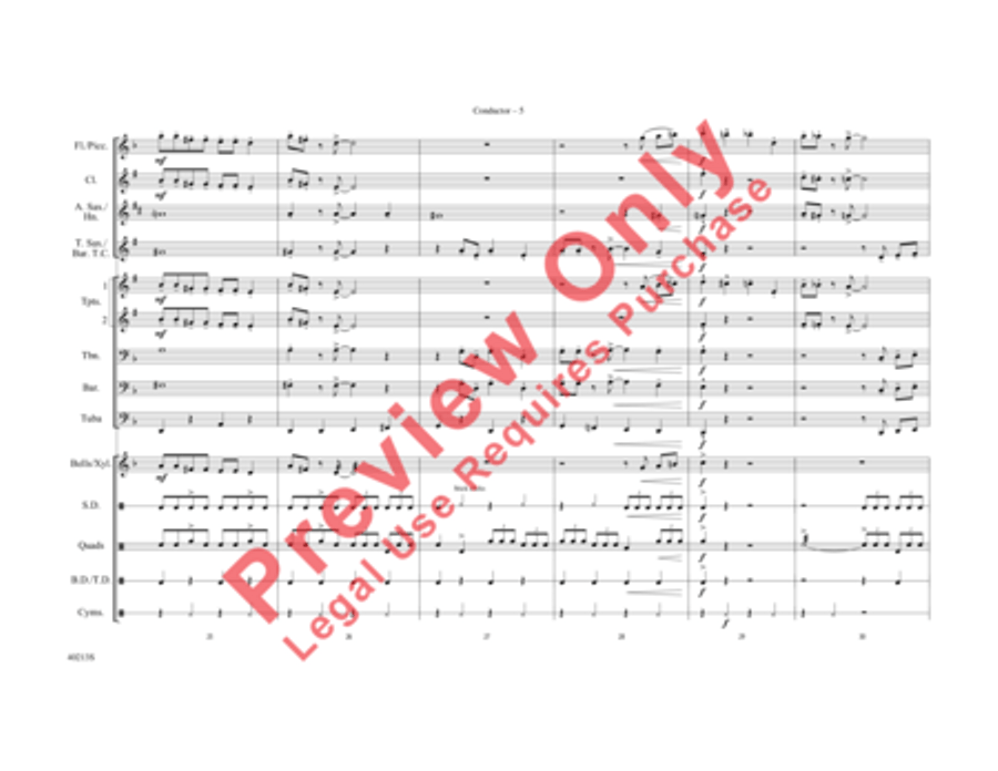 Santa Baby Marching Band scores gallery preview page 6
