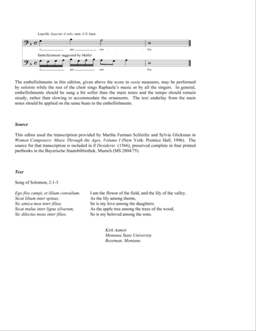 Ego Flos Campi 4-Part scores gallery preview page 7