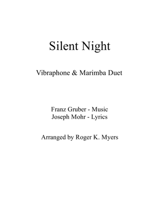 Silent Night - Vibraphone & Marimba Duet