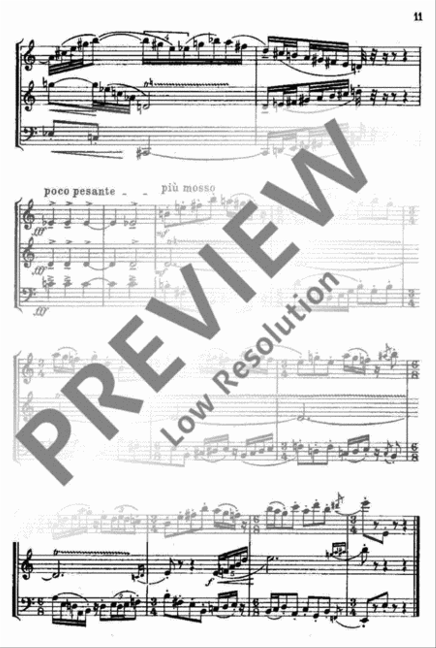Divertissement Bassoon scores gallery preview page 12