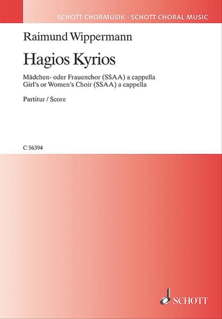 Hagios Kyrios SSAA scores gallery preview page 1