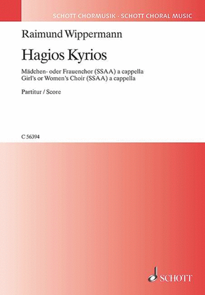 Book cover for Hagios Kyrios