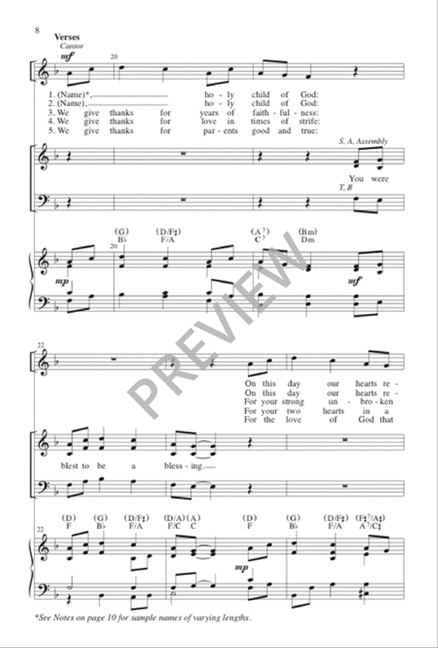 Love That Deepens with the Years - SAB edition 3-Part scores gallery preview page 9