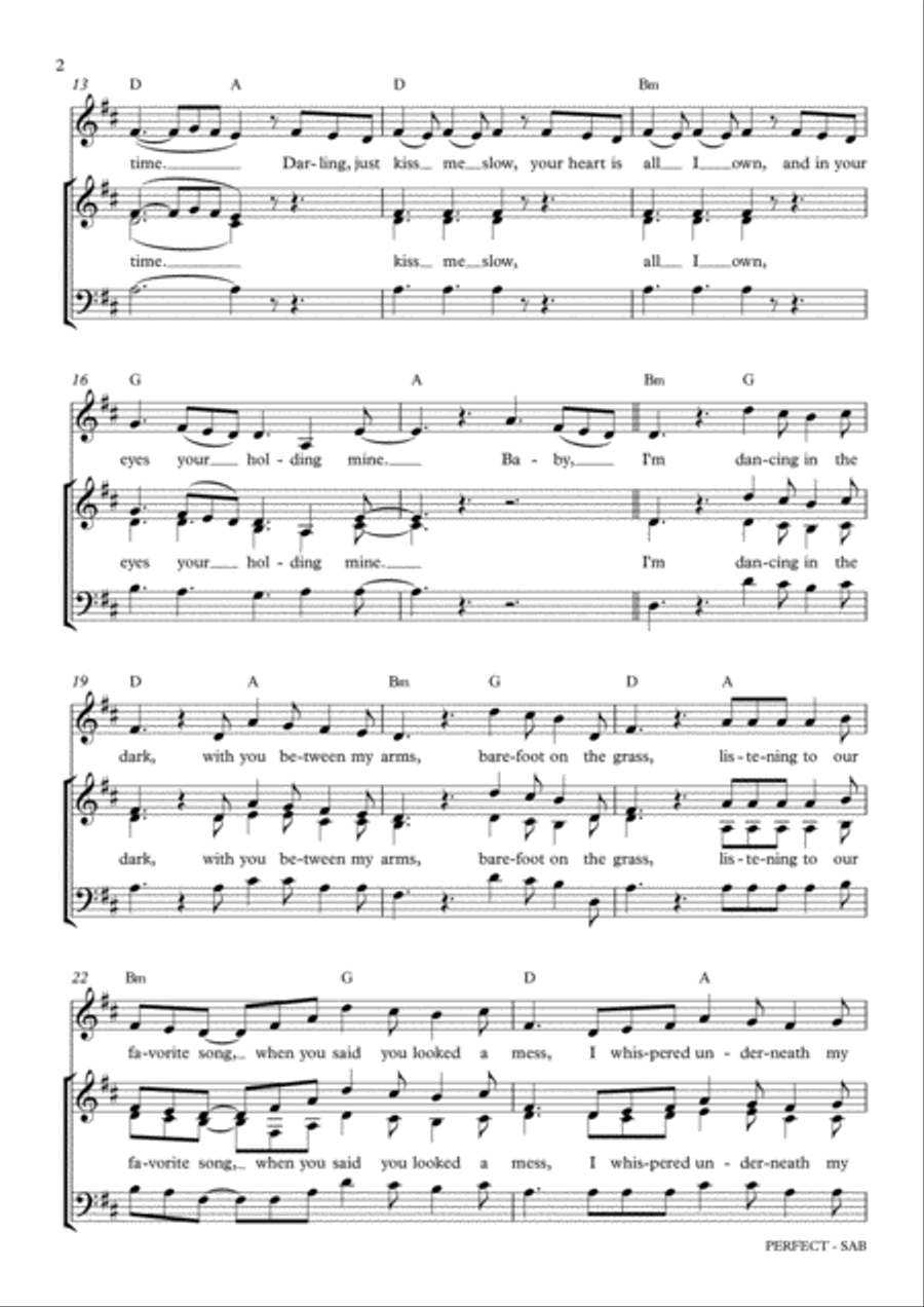 Perfect 3-Part scores gallery preview page 2