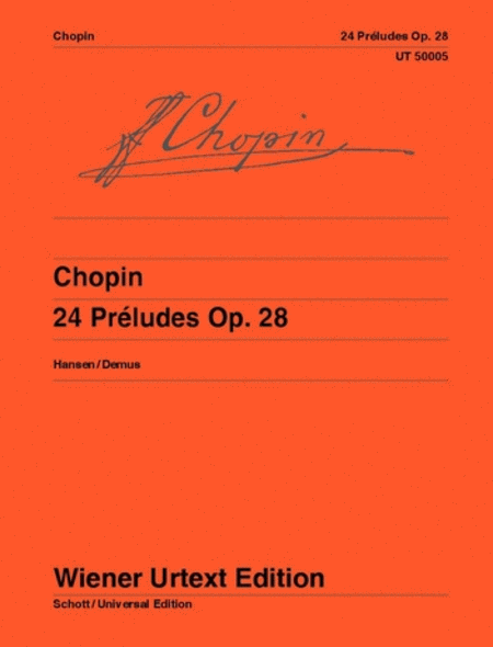 Frederic Chopin : Preludes, Op. 28, Urtext