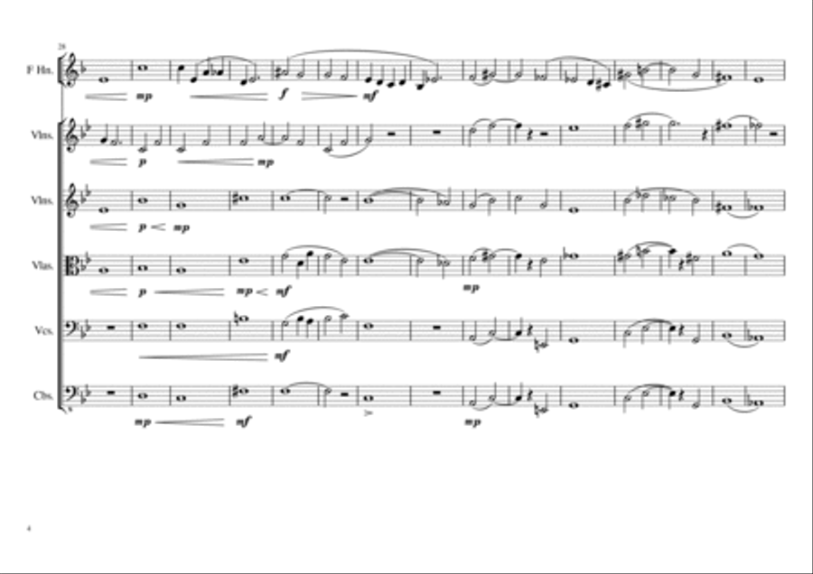 Newfoundland Chamber Orchestra scores gallery preview page 4