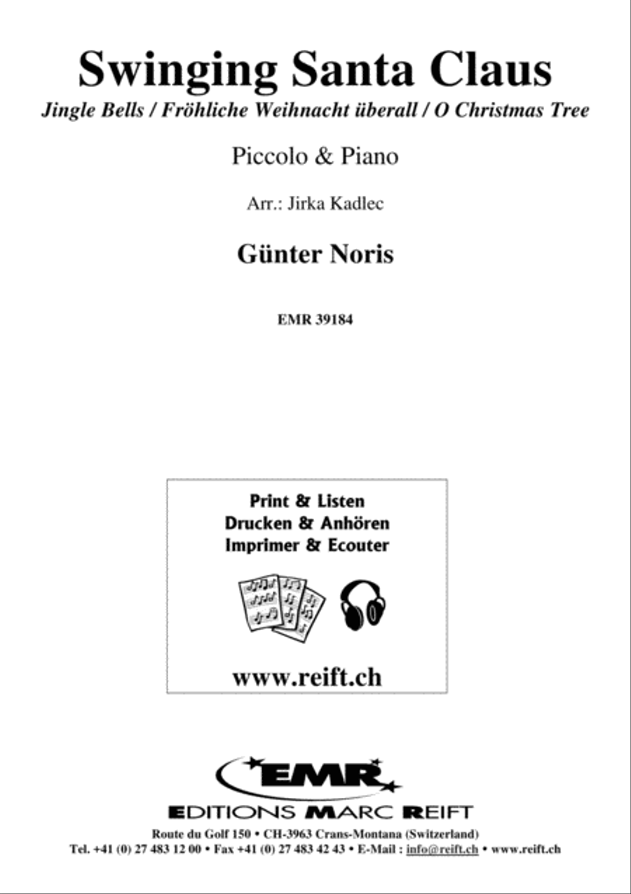 Swinging Santa Claus Swinging Santa Claus Piccolo scores gallery preview page 1