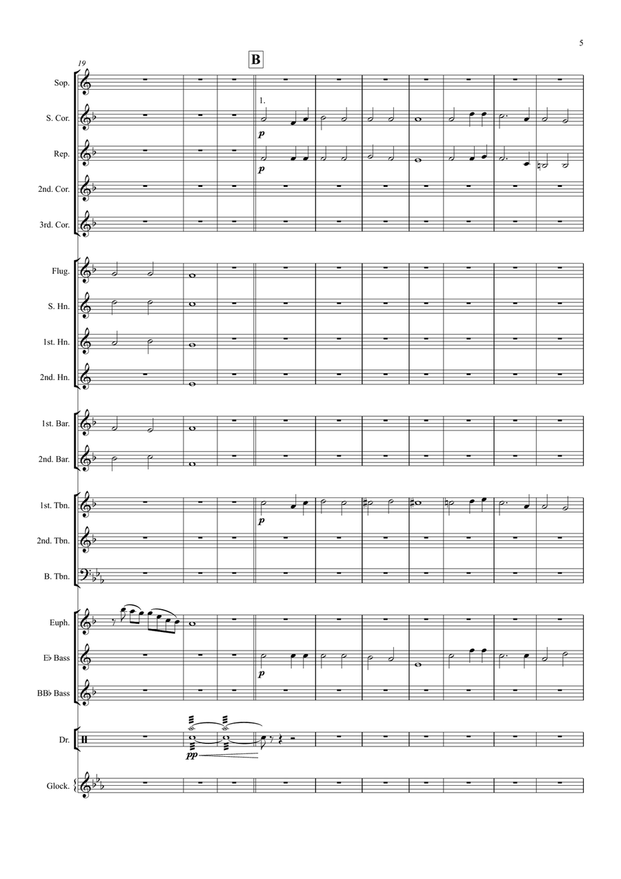 Brass Band - Deep Harmony Brass Band scores gallery preview page 5