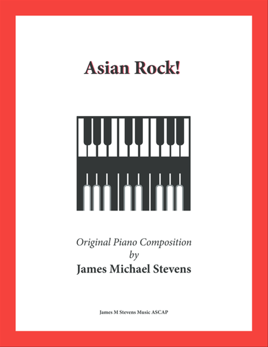 Asian Rock Piano Solo scores gallery preview page 1
