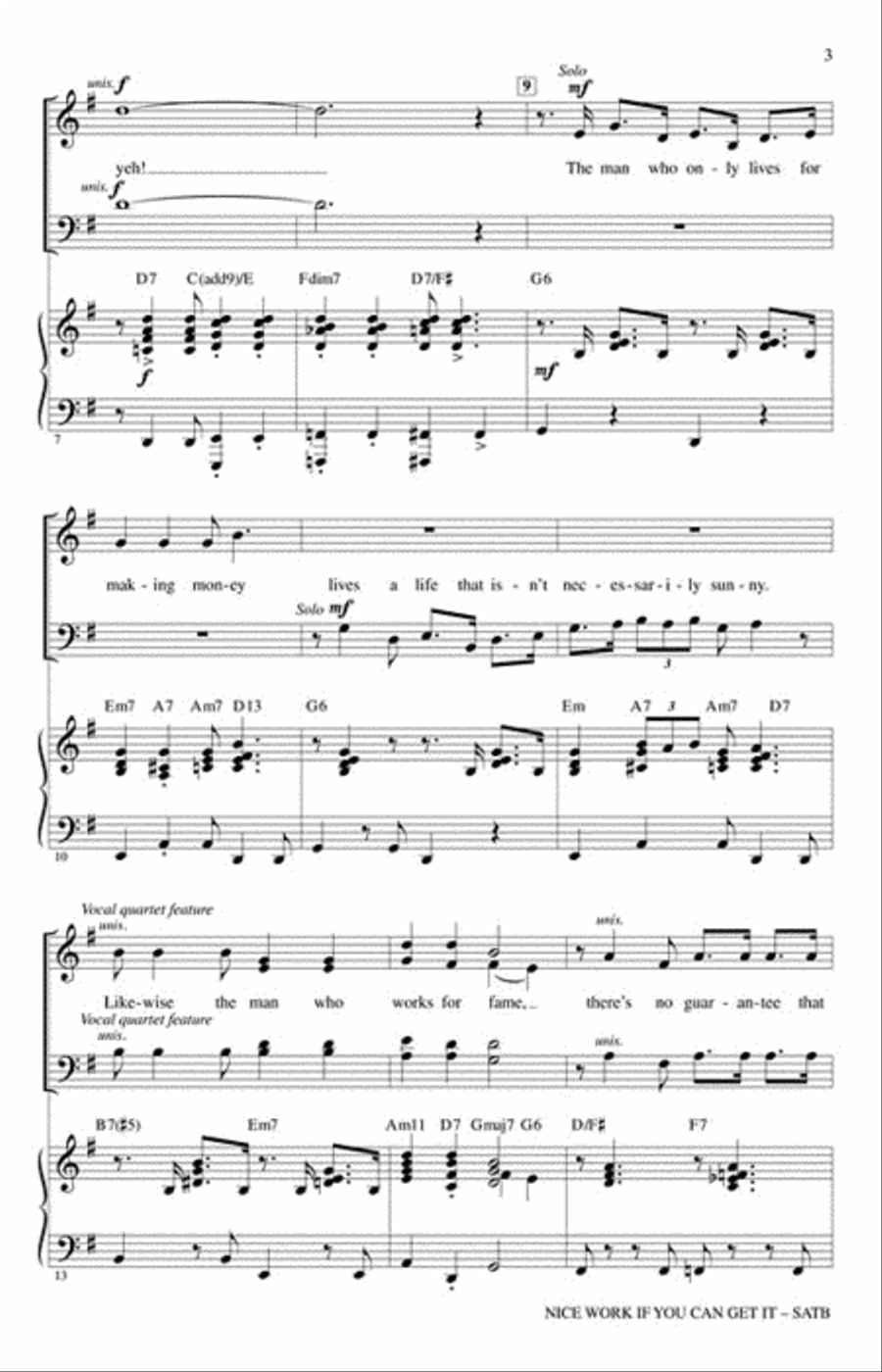 <br>Sheet music extract