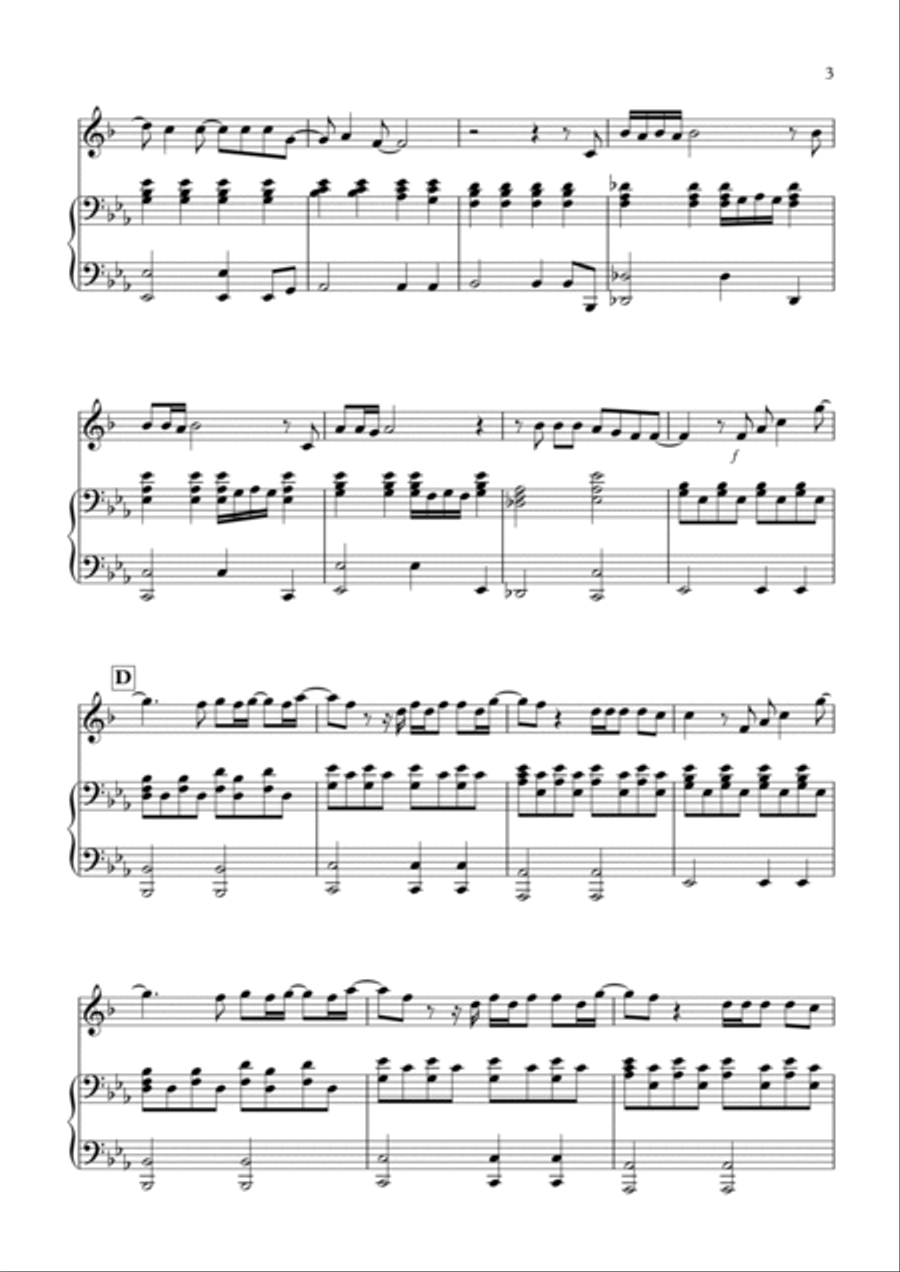 Angels Angels Trumpet Solo scores gallery preview page 3
