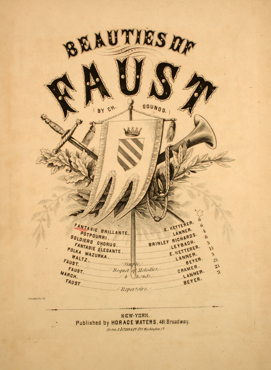 Beauties of Faust. Fantasie Brillante