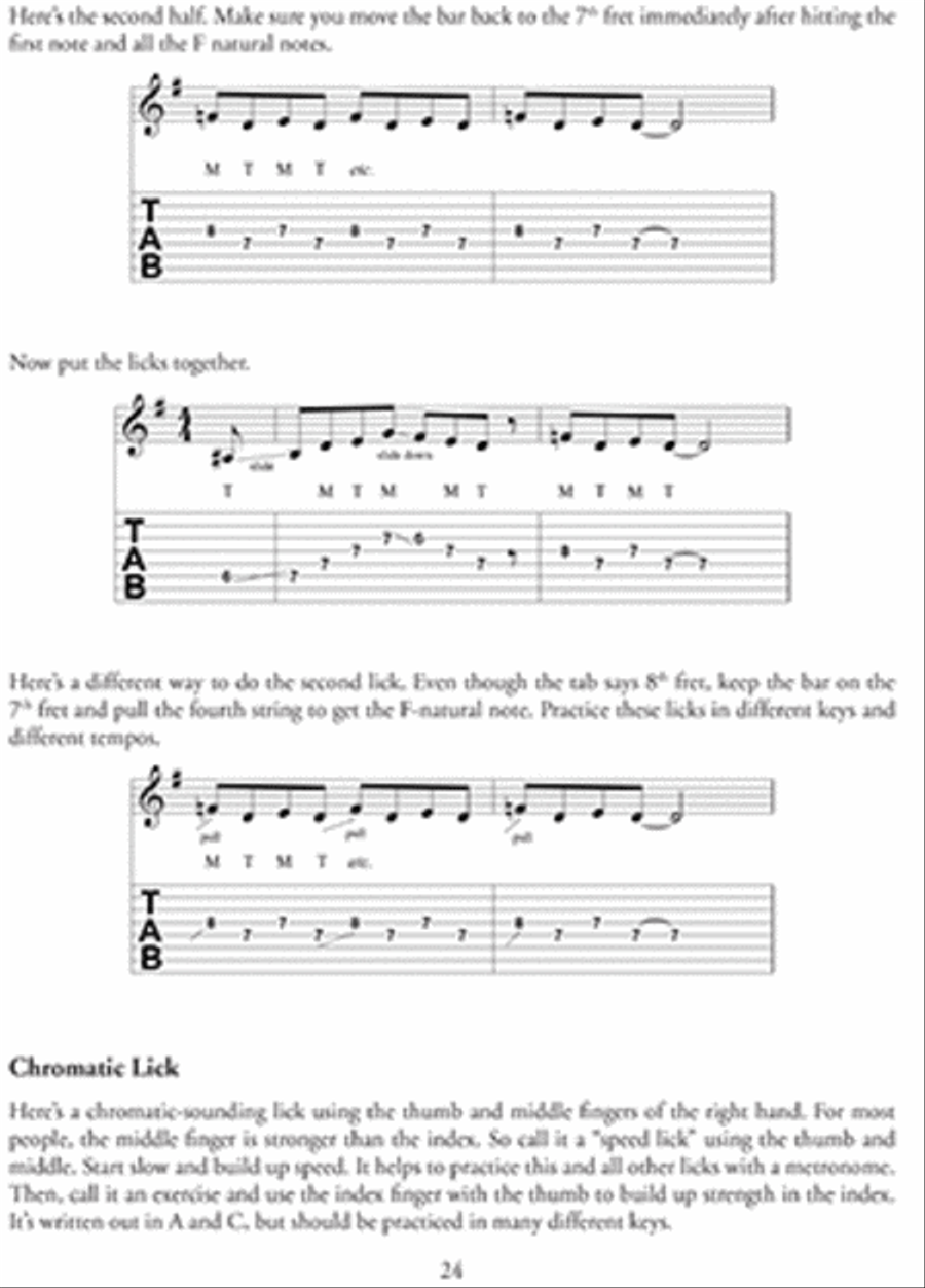 Lap shop steel music