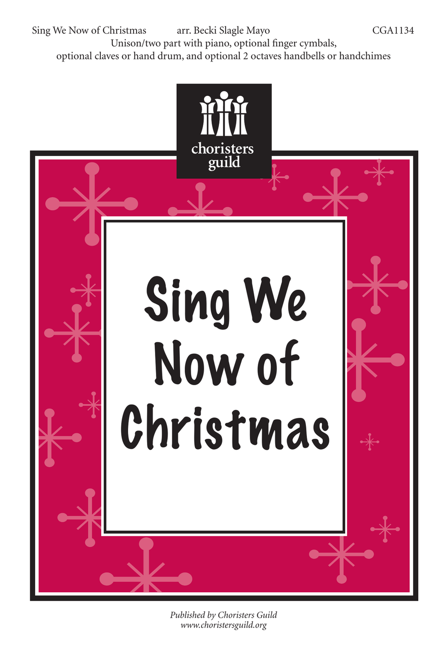 Sing We Now of Christmas
