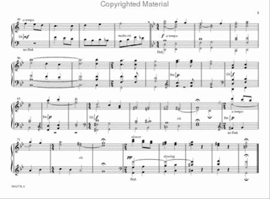 Joy, Joy, Joy Organ Solo scores gallery preview page 4