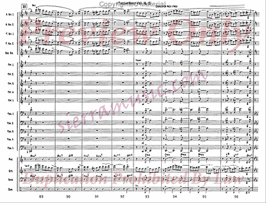 I Thought About You I Thought About You Jazz Ensemble scores gallery preview page 13