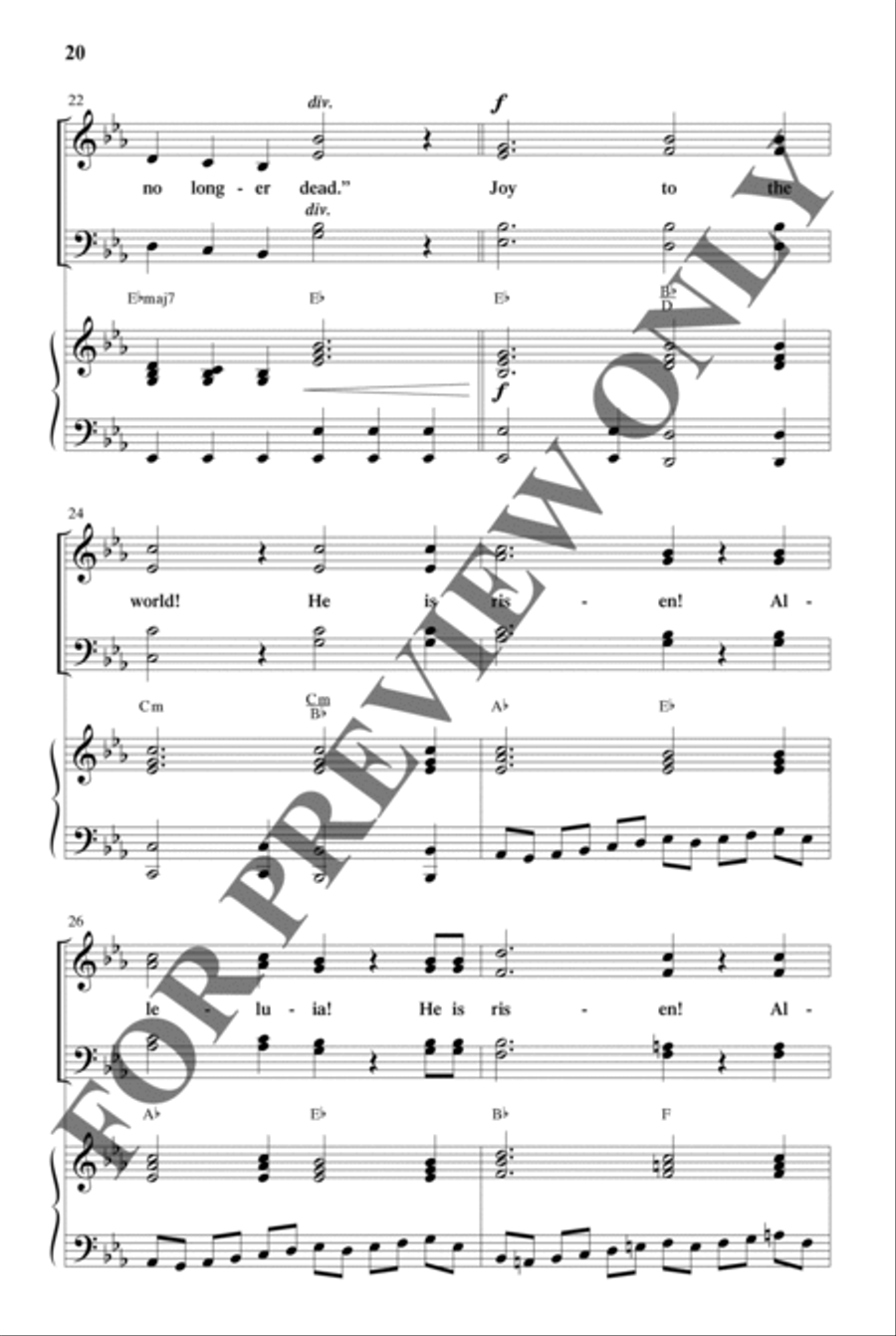 The Church Choir Musical Yearbook - Choral Book Choir scores gallery preview page 21