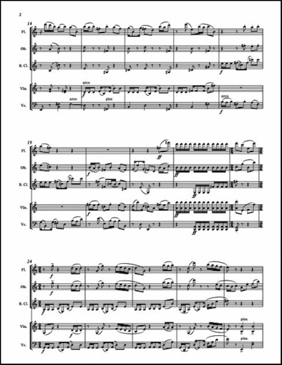 Ruby's Ascent Ruby's Ascent Bass Clarinet scores gallery preview page 4