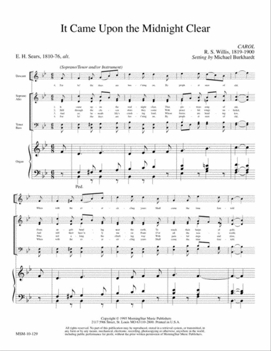 Tis the Season: Creative Accompaniments and Descants for Christmas Carols Sung in Harmony. 4-Part scores gallery preview page 2