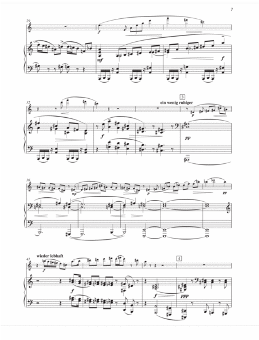 Sonata Flute Solo scores gallery preview page 3