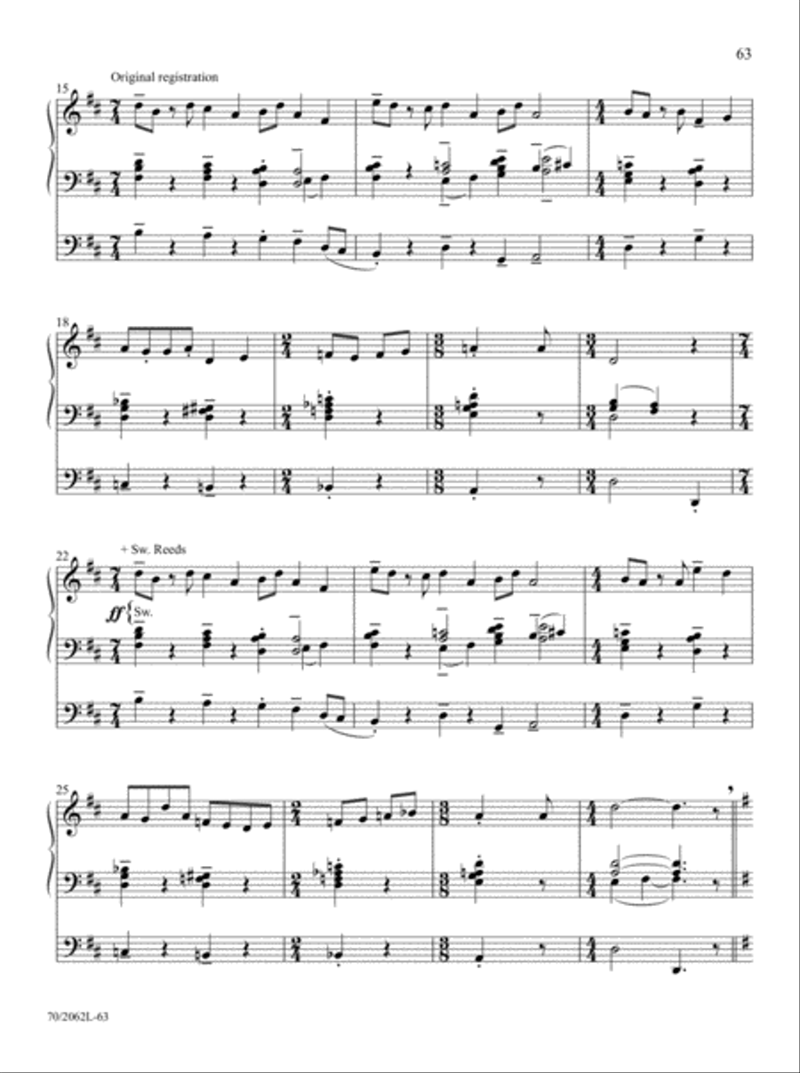 The Sacred Organ Library, Vol. 2 Organ Solo scores gallery preview page 37