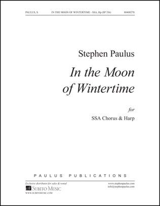 Book cover for In the Moon of Wintertime