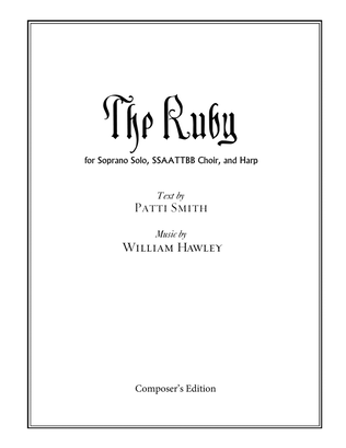 The Ruby (Full Score Only)