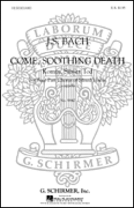 Book cover for Come Soothing Death (Komm Susser Tod)
