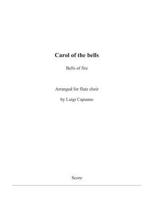 Carol of the bells (Flute choir)