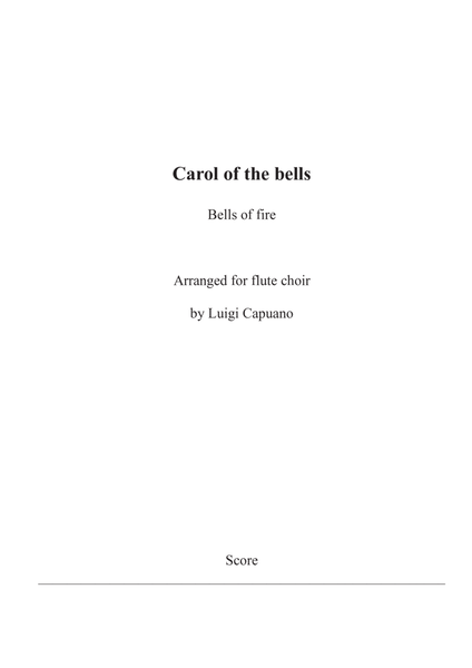 Carol of the bells (Flute choir) image number null
