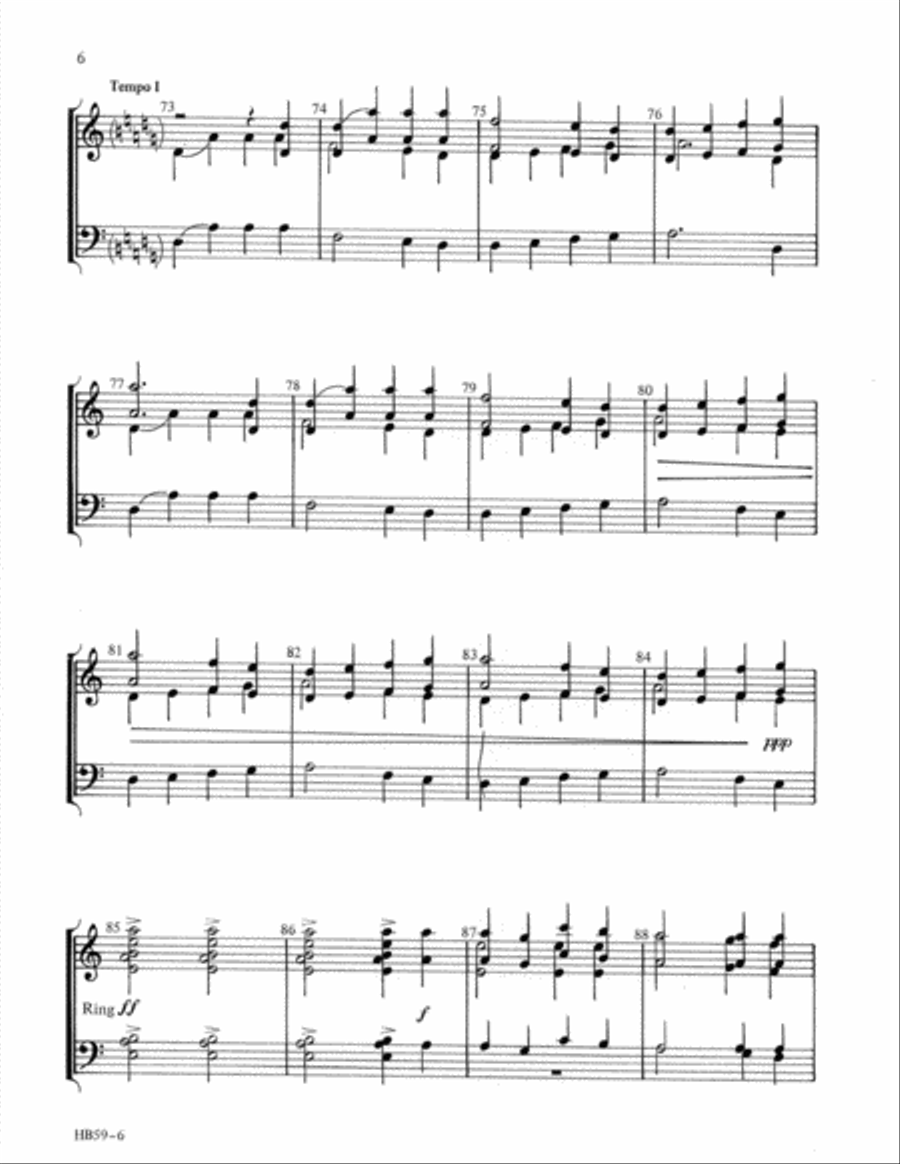 An Epiphany Carol 3-Octaves scores gallery preview page 6