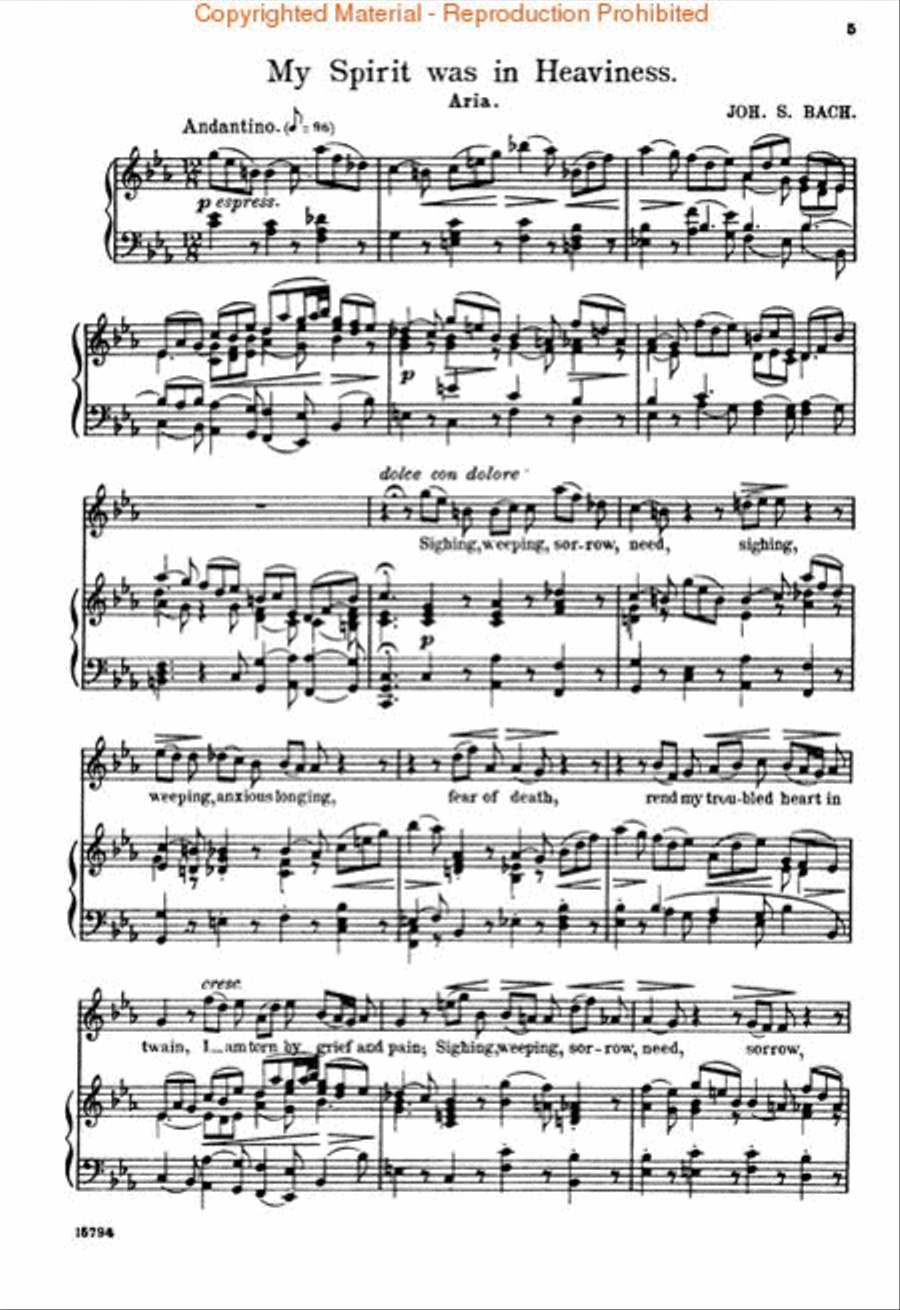 Anthology of Sacred Song – Volume 1 Voice scores gallery preview page 3