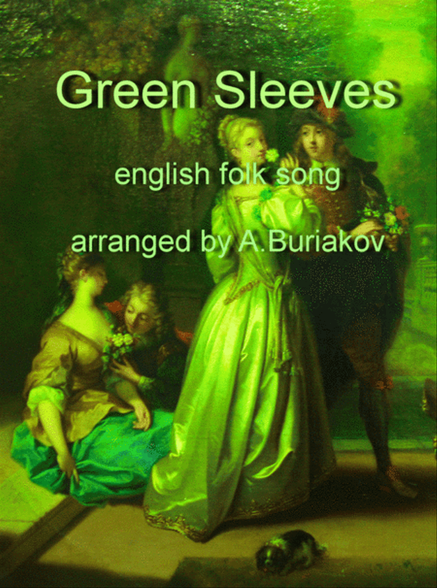 Green Sleeves (for flute or recorder) Small Ensemble scores gallery preview page 1