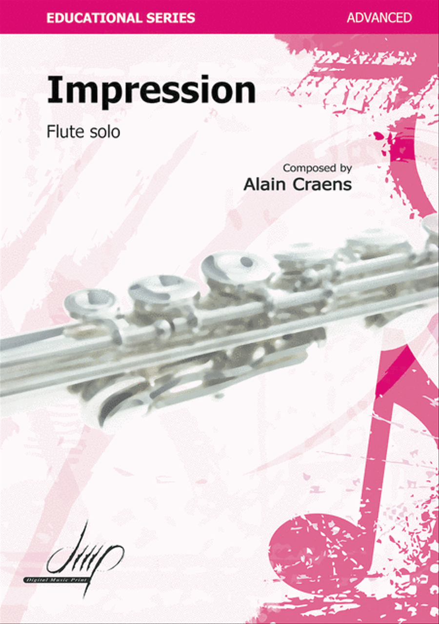 Impression Flute Solo scores gallery preview page 1
