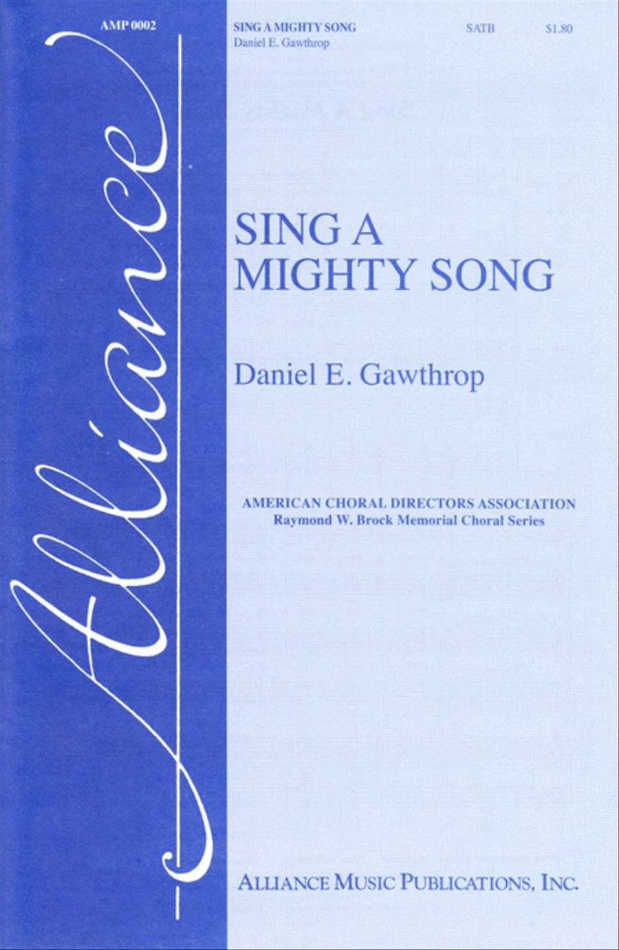 Sing a Mighty Song 4-Part scores gallery preview page 1
