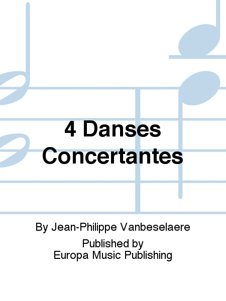 4 Danses Concertantes